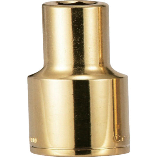 タジマ ソケットアダプター4分用交換ソケットショート8mm 6角 TSKA4S-8-6K 1 個