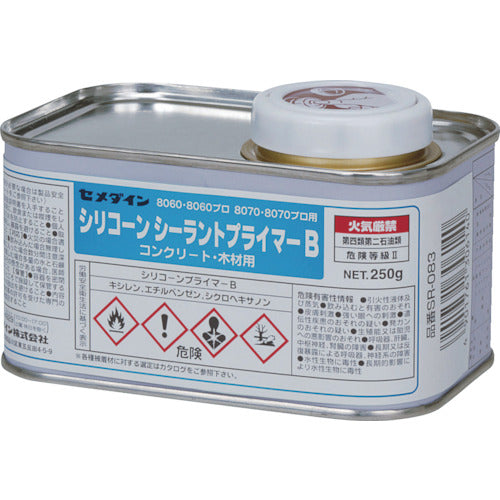 Cemedine Silicone Primer B 250g (for porous surfaces, 8060, 8070 professional use) SR-083 SR-083 1 can