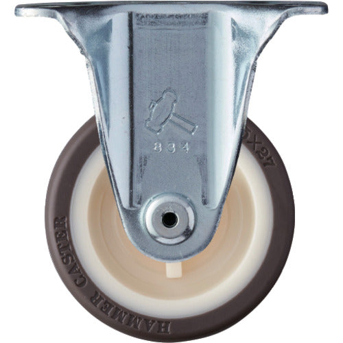 망치 고정식 우레탄 바퀴(나일론 휠) 65mm 420GRP-UR65 1개