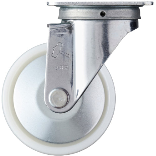 Hammer Plate-type caster Plate-type caster Swivel Wheel diameter 100mm Nylon wheel (roller bearing) 420S-NRB100 1 piece