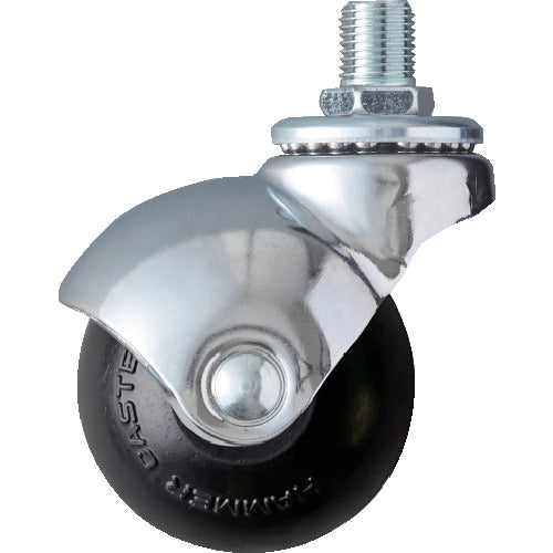 Hammer Screw-in type WM12 x 1.25 Swivel rubber wheel 50mm 405A-30R50 1 piece