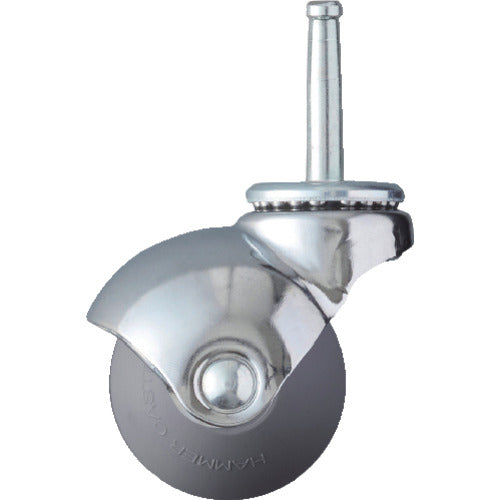 ハンマー 差込み式 旋回式ウレタン車輪 50mm 405B-UR50 1 個