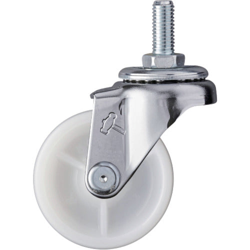 망치 나사 포함 선회식 나일론 바퀴 50mm W3/8 420A-20N50 1개