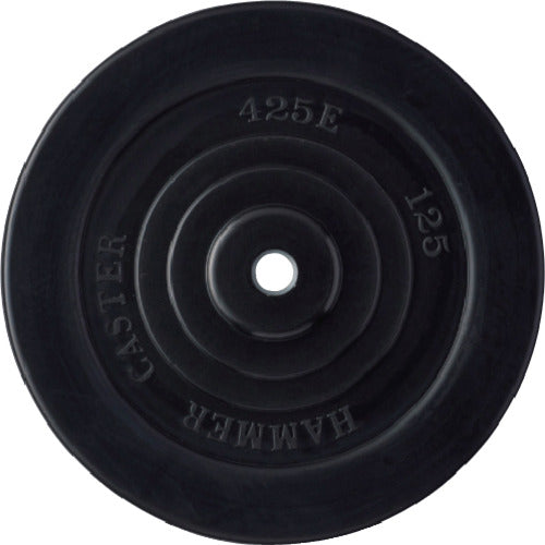 ハンマー E型ゴム車輪 125mm 425E-R125 1 個