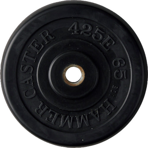 ハンマー E型ゴム車輪 65mm 425E-R65 1 個