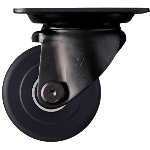 ハンマー 低床式プレートキャスター 低床式重荷重用キャスター 自在 車輪径75mm MCナイロン車輪(ラジアルボールベアリング) 540H-MCB75 1 個