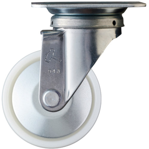 ハンマー 旋回式ナイロン車輪(ラジアルボールベアリング)100mm 400S-NRB100 1 個