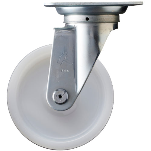 ハンマー プレート式キャスター プレート式キャスター 自在 ナイロン車輪 車輪径150mm 400S-N150 1 個