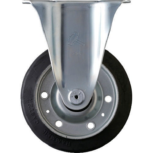 해머 고정식 고무 바퀴(롤러 베어링) 150mm 400SR-RB150 1개