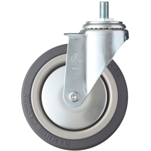 Hammer Screw-in caster Screw-in caster Swivel Wheel diameter 125mm Urethane wheel (nylon wheel, bearing) 4200MA-KUB125 1 piece