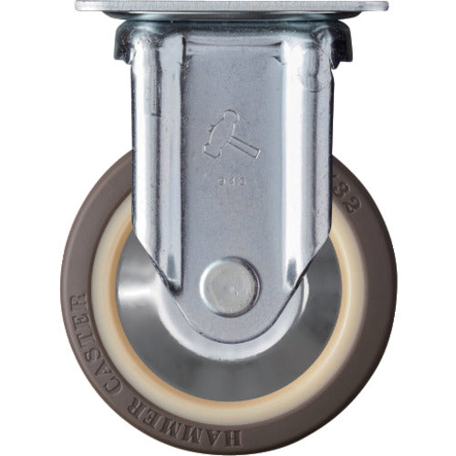 Hammer Fixed urethane wheel (radial ball bearing) 100mm 420SRP-UB100 1 piece