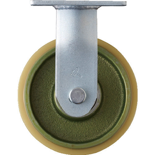 ハンマー 重荷重用固定式ウレタン車輪(イモノホイール・ラジアルボールベアリング)150mm 500BPR-CU150 1 個