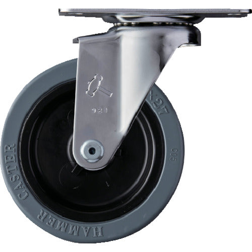 ハンマー E型 自在 ナイロンホイルゴム巻き 100mm 420E-RN100 1 個