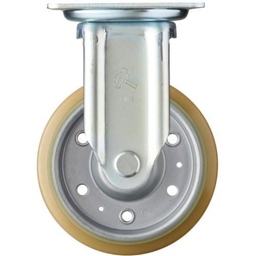 Hammer Plate-type caster Plate-type caster Fixed Wheel diameter 150mm Urethane wheel (steel wheel, radial ball bearing) 420JRP-UBB150 1 piece