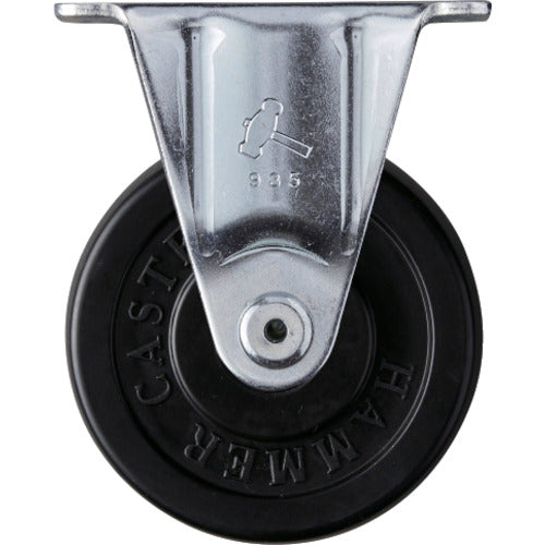 해머 고정식 고무 바퀴(롤러 베어링) 65mm 420SR-RDB65 1개