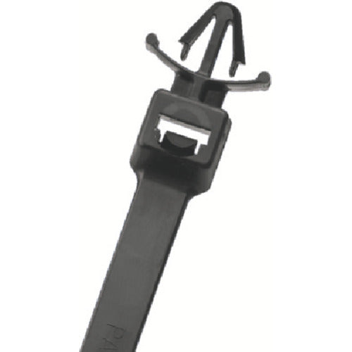 PANDUIT Push-in Type Nylon Cable Ties Weather Resistant Black (500 Pieces) PLWP1M-D0 1 Bag
