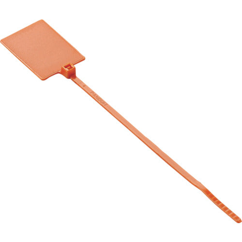 PANDUIT Flag-shaped nylon cable ties, orange (100 pieces) PLF1MA-C3 1 bag