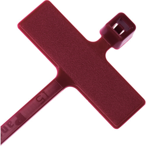 PANDUIT Flag-shaped nylon cable ties, red (1000 pieces) PLM1M-M2 1 bag