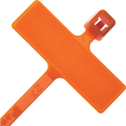 PANDUIT Flag-shaped nylon cable ties, orange (1000 pieces) PLM1M-M3 1 bag