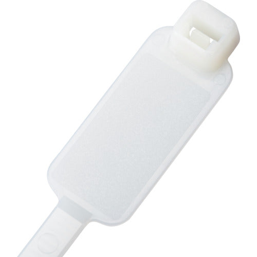 PANDUIT Flag-shaped nylon cable ties, natural (500 pieces) PLM2S-D 1 bag