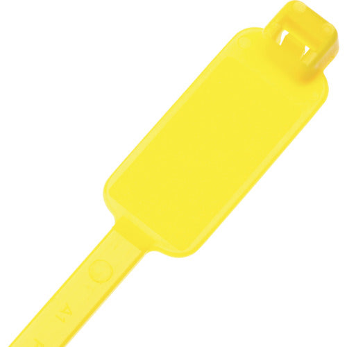 PANDUIT Flag-shaped nylon cable ties, yellow (500 pieces) PLM2S-D4Y 1 bag