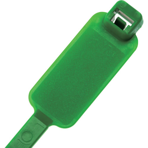 PANDUIT Flag-shaped nylon cable ties, green (500 pieces) PLM2S-D5 1 bag
