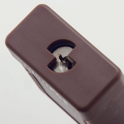 PANDUIT Non-conductive Padlock for Lockout, Brown, PSL-8BR, 1 pc