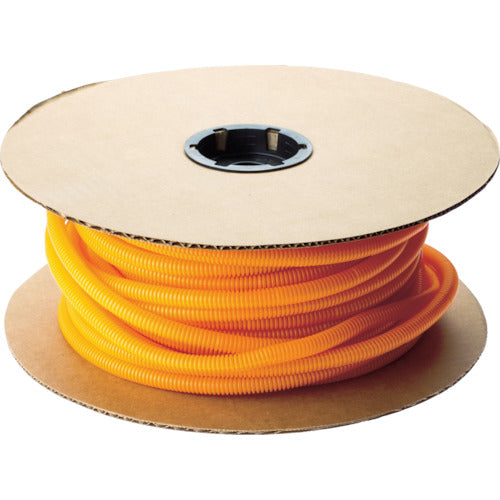 PANDUIT Corrugated Tube Polyethylene Orange with Slits Inner Diameter 10.0 30.48m CLT38F-C3 1 Roll
