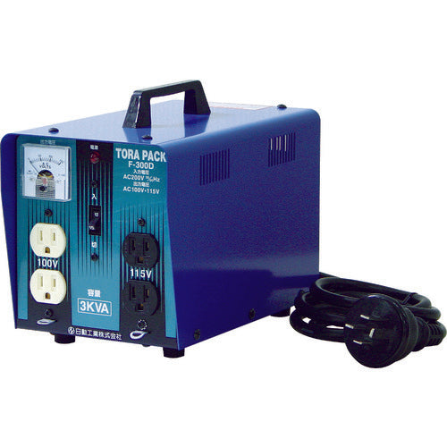 NICHIDO ニュートラパック降圧専用器 3KVA 定格電流30A F-300D 1 台