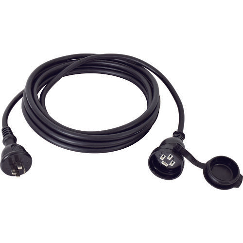 NICHIDO 방우 연장 코드 3상 200V 5m 4P-20AW5 1개