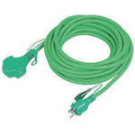 NICHIDO Triple Pokkin Extension Cord with Earth 10m Green PPT-10E 1 pc