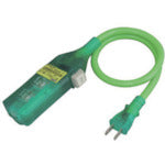 NICHIDO 세이프티 탭 과부하 보호 전용(15A) 0.5m ST2-0.5S-15A 1개