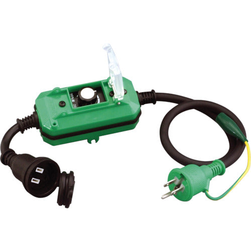 NICHIDO スピードコントローラー100V ボックスタイプ 屋外型 0.9m アース付 SPB-E011W 1 本