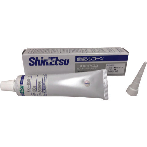 Shin-Etsu Sealing, Low Molecular Weight Siloxane Reduced Type, 100g, Transparent, KE4898T-100, 1 pc