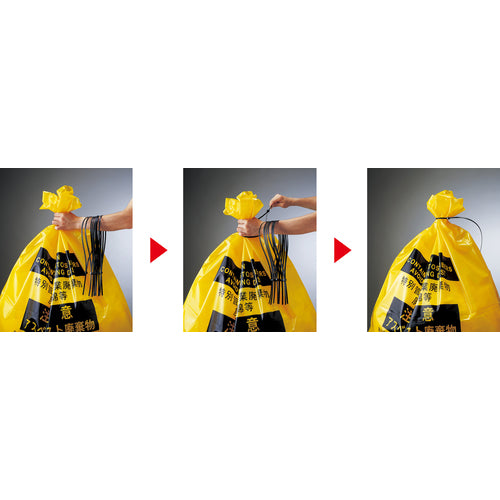 Green Cross Cable Ties for Asbestos Waste Bags Asbestos-70B (Cable Ties) Set of 10 Nylon 033125 1 Set