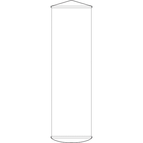 Green Cross Banner (Hanging Banner) Plain White Type Banner 100 (White) 1500 x 450 mm Nylon Tarpaulin 124100 1 Piece