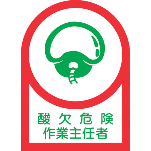 Green Cross Helmet Stickers Oxygen Deficiency Hazard Supervisor HL-1 35 x 25 mm 10 Sheets Olefin 233001 1 Set