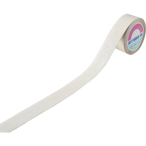 Green Cross Outdoor Line Tape (Reflective) White RHW-5 50mm wide x 5m Synthetic Rubber 105055 1 roll