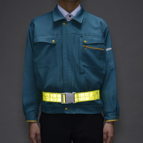 녹색십자 안전벨트(벨티) 고휘도 황반사 벨티(황) 50폭×650-1200mm 238062 1개