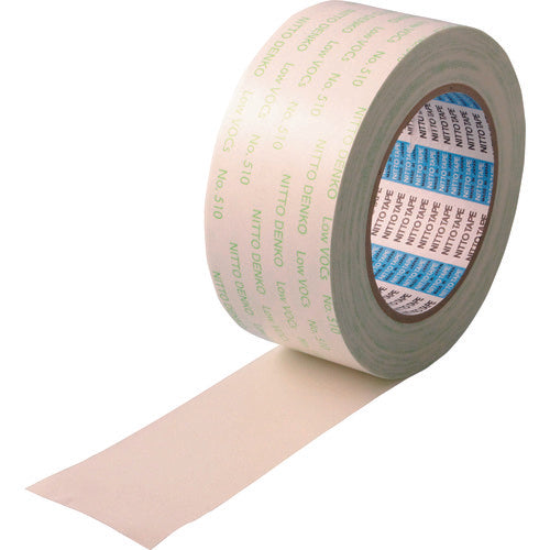 日東 低VOC両面テープ(無溶剤タイプ) No.510 50mm×20m ホワイト 510-50 1 巻