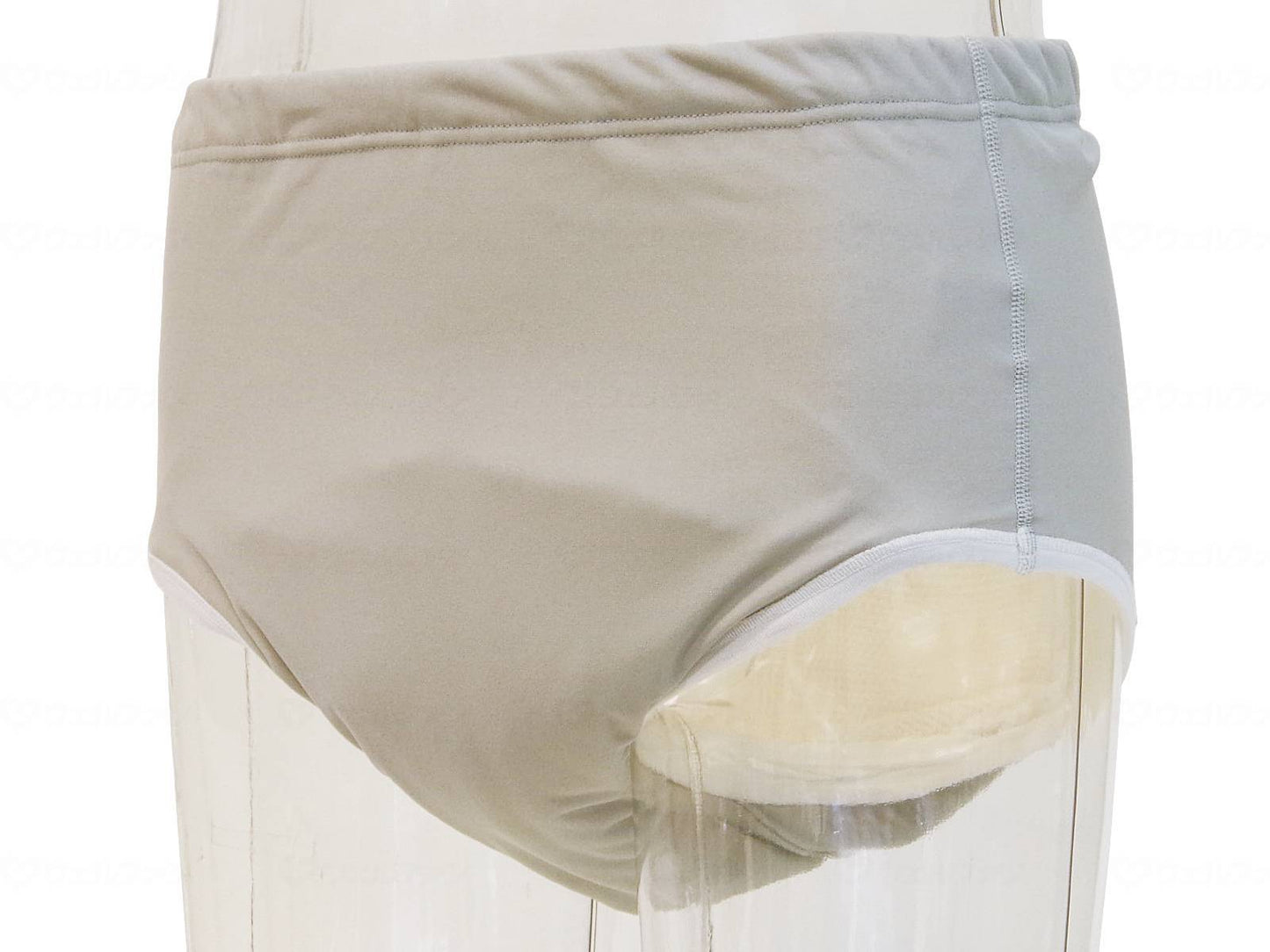 川本産業デラックス安心ブリーフ300 グレー LL