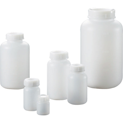 サンプラ PE広口瓶 250mL (100本入) 02084C 1 箱