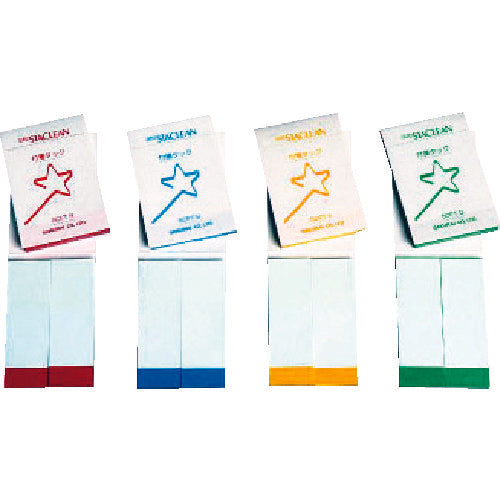 桜井 クリーンルーム用文房具 ニュ−スタクリン付箋タック青 (30枚入) SCFTB 1 箱