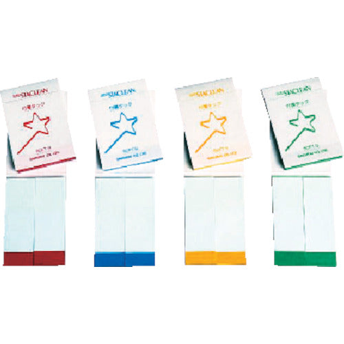 桜井 クリーンルーム用文房具 ニュ−スタクリン付箋タック赤 (30枚入) SCFTR 1 箱