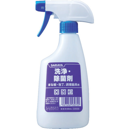 사라야 약액 전용 리필 용기 스프레이 병 세정·제균제 500ml용 53072 1개