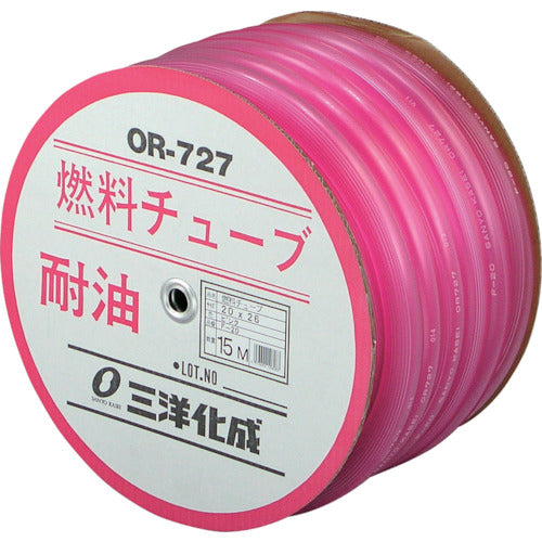 Sanyo Oil-Resistant Fuel Tube 25 x 31 15m Drum Roll F-25 1 Piece