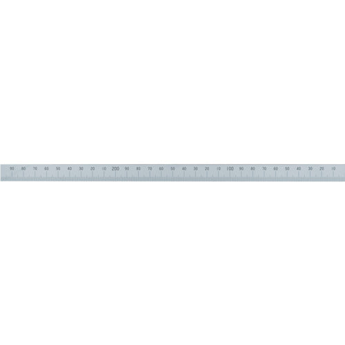 シンワ マシンスケール300mm下段右基点目盛穴無 14157 1 本