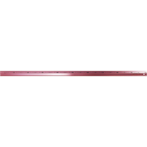 Shinwa Aluminum Ruler Alusuke 1m Pale Pink 65443 1 piece