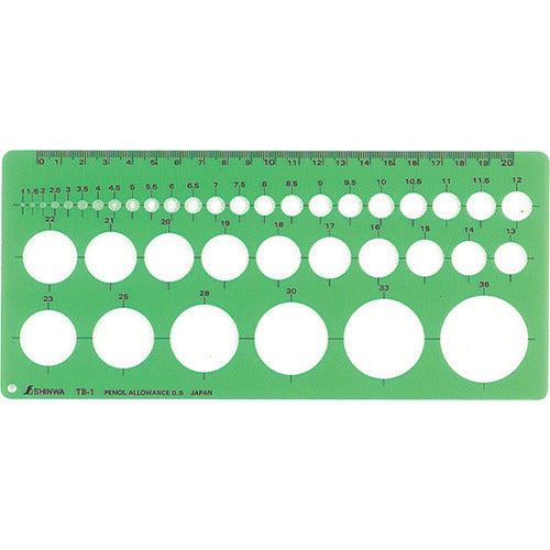 シンワ テンプレートTA−1E 66002 1 個