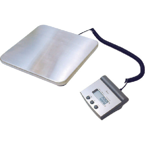 シンワ デジタル台はかり隔測式100kg 70108 1 台